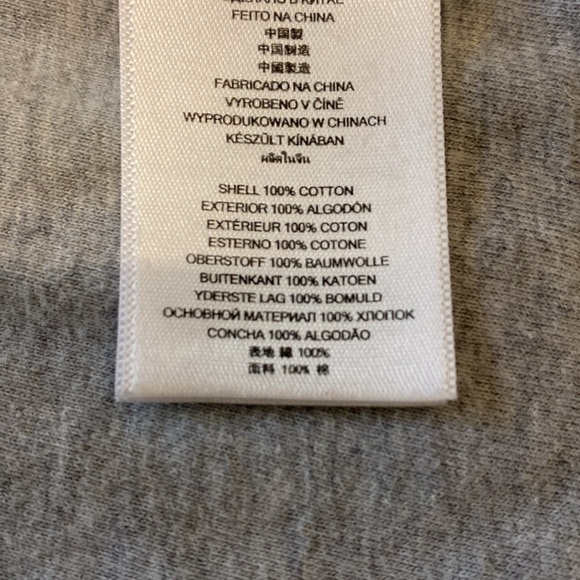 MICHAEL KORS waffle knit lined hoodie. Zipper. 100% cotton. Good condition. Sz L - Picture 10 of 10